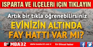 EVİNİZİN ALTINDAN FAY HATTI GEÇİYORMU