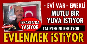 EVLENMEK İSTİYOR!