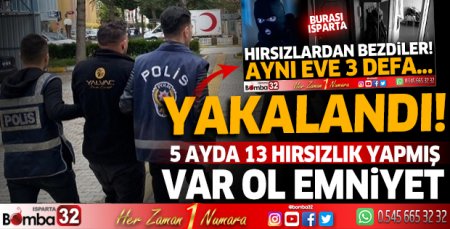 Evlere dadanan şüpheli yakalandı