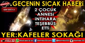 EVLİ VE 2 ÇOCUK ANNESİ BİNAYA ÇIKARAK İNTİHARA KALKIŞTI