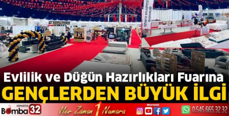 Evlilik ve Düğün Hazırlıkları Fuarına gençlerden büyük ilgi
