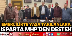 EYT Isparta heyetinden Başkan Sönmez'e ziyaret