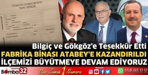 Fabrika binası Atabey’e tekrar kazandırıldı