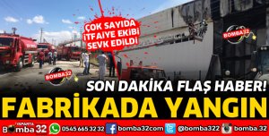FABRİKADA YANGIN