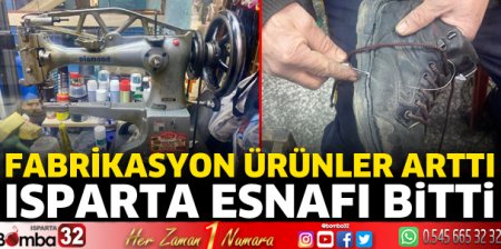Fabrikasyon ürünlerin artması esnafı bitirdi 