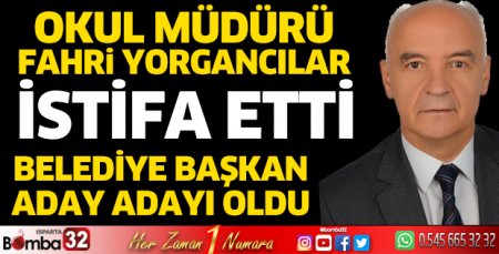 Fahri Yorgancılar, belediye başkan aday adayı oldu