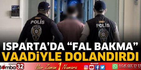 Fal Bakma vaadiyle dolandırdı 
