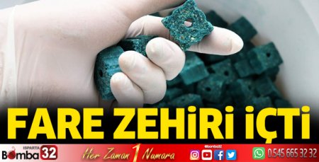 Fare zehiri içti