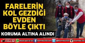 FARELERİN KOL GEZDİĞİ EVDEN BÖYLE ÇIKTI