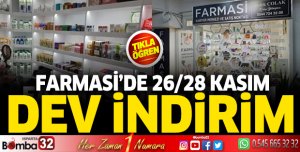 Farmasi'de 26-28 Kasım arası dev indirim!