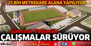 Fatih Mahallesi Spor Kampusunda çalışmalar sürüyor