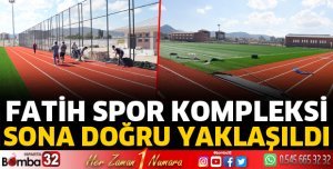 Fatih Spor Kompleksinde sona yaklaşıldı