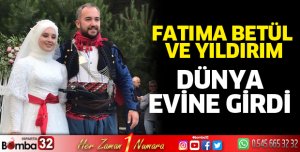 Fatıma Betül ile Yıldırım evlendi