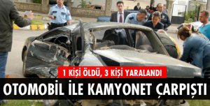 FECİ KAZA 1 KİŞİ ÖLDÜ