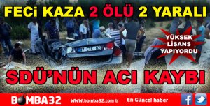 FECİ KAZA 2 ÖLÜ 2 AĞIR YARALI