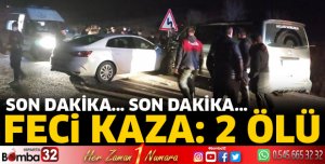 Feci kazada 2 ölü var