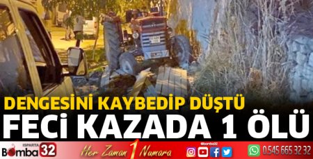 Feci kazada öldü