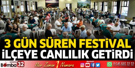 Festival ilçeye canlılık getirdi
