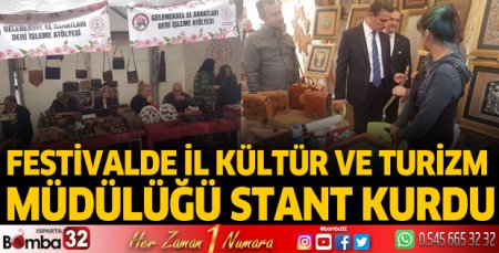 Festivalde stant kurdular