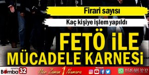 FETÖ ile mücadele karnesi
