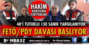 FETÖ/PDY DAVASI 13 MART'TA BAŞLIYOR