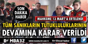FETÖ/PDY DAVASI ERTELENDİ