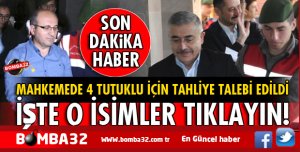 FETÖ/PDY'DEN ISPARTA'DA 4 TUTUKLU İÇİN TAHLİYE TALEBİ