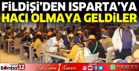 Fildişi'nden hacı olmaya geldiler