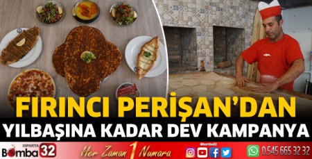 Fırıncı Perişan’dan yılbaşına kadar dev kampanya 