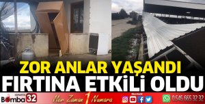 Fırtına Etkili Oldu