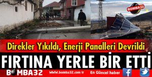 FIRTINA HASARA YOL AÇTI