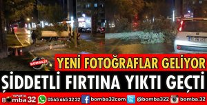 FIRTINA YIKTI GEÇTİ