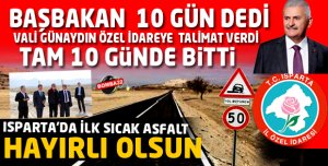 FLAŞ GELİŞME O YOLDA ASFALT ÇALIŞMASI TAMAMLANDI
