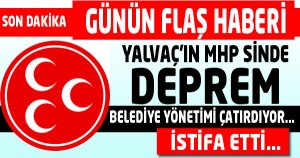FLAŞ.. BELEDİYE YÖNETİMİ ÇATIRDIYOR...