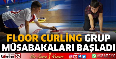 Floor Curling Grup Müsabakaları Başladı