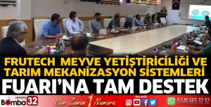Fuar için oluşturulan danışma kurulu toplandı