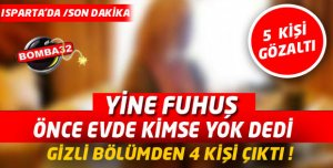 Fuhuş Operasyonu 5 Gözaltı