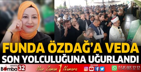 Funda Özdağ'a veda