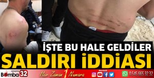 Futbolculara saldırı iddiası 
