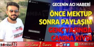 Gaffar Ataş, intihar ederek yaşamına son verdi