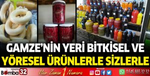 Gamze'nin yeri bitkisel ve yöresel ürünlerle sizlerle