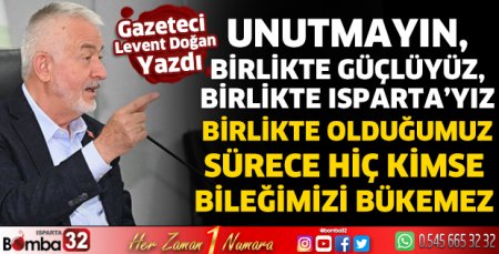 Gazeteci Levent Doğan yazdı