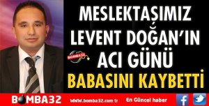 GAZETECİ LEVENT DOĞAN'IN ACI GÜNÜ