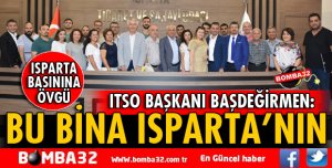 GAZETECİLER ITSO BAŞKANI BAŞDEĞİRMEN'İ ZİYARET ETTİ