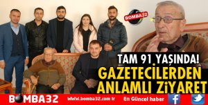 GAZETECİLERDEN ANLAMLI ZİYARET