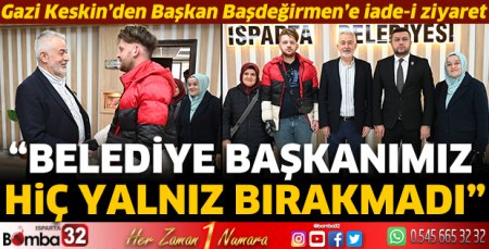 Gazi Keskin’den Başkan Başdeğirmen’e iade-i ziyaret