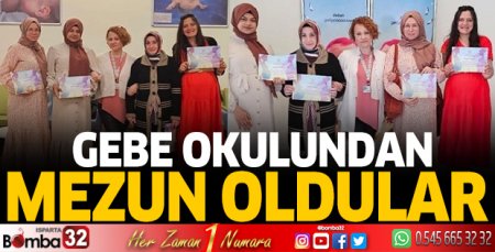 Gebe okulundan mezun oldular