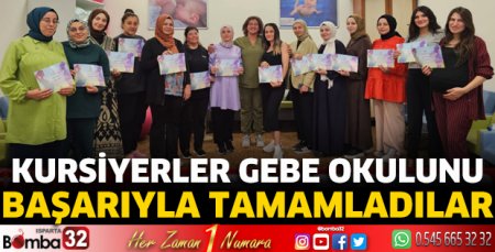 Gebe okulundan mezun oldular