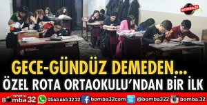 GECE GÜNDÜZ DEMEDEN SINAVA HAZIRLANIYORLAR