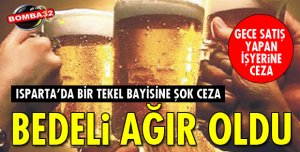 GECE SATIŞ YAPAN İŞYERİNE CEZA!